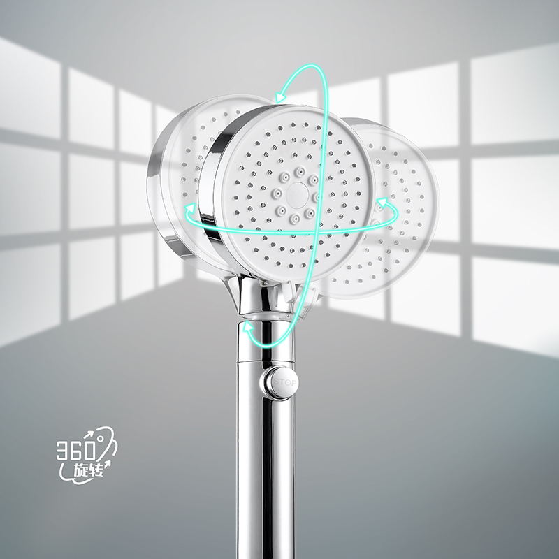 Popular Wholesale Designer Adjustable Fine Pressurized Shower Head TW-E02