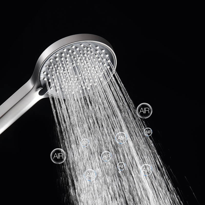 China Wholesale Factory Three-function Round Handheld Supercharged Shower Head TW-E04