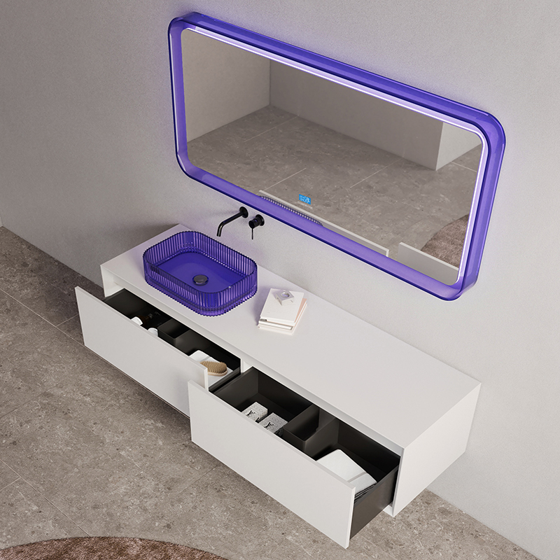 Hot Style Wholesale Transparent Bathroom Cabinet Combination MV-2203