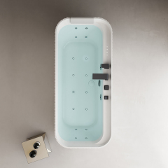 Popular Wholesale Designer Freestanding Surf Massage Constant Temperature Acrylic Bathtub TW-7132M