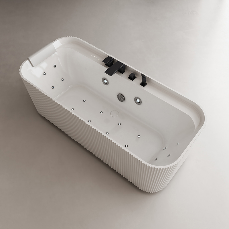 Popular Wholesale Designer Freestanding Surf Massage Constant Temperature Acrylic Bathtub TW-7132M