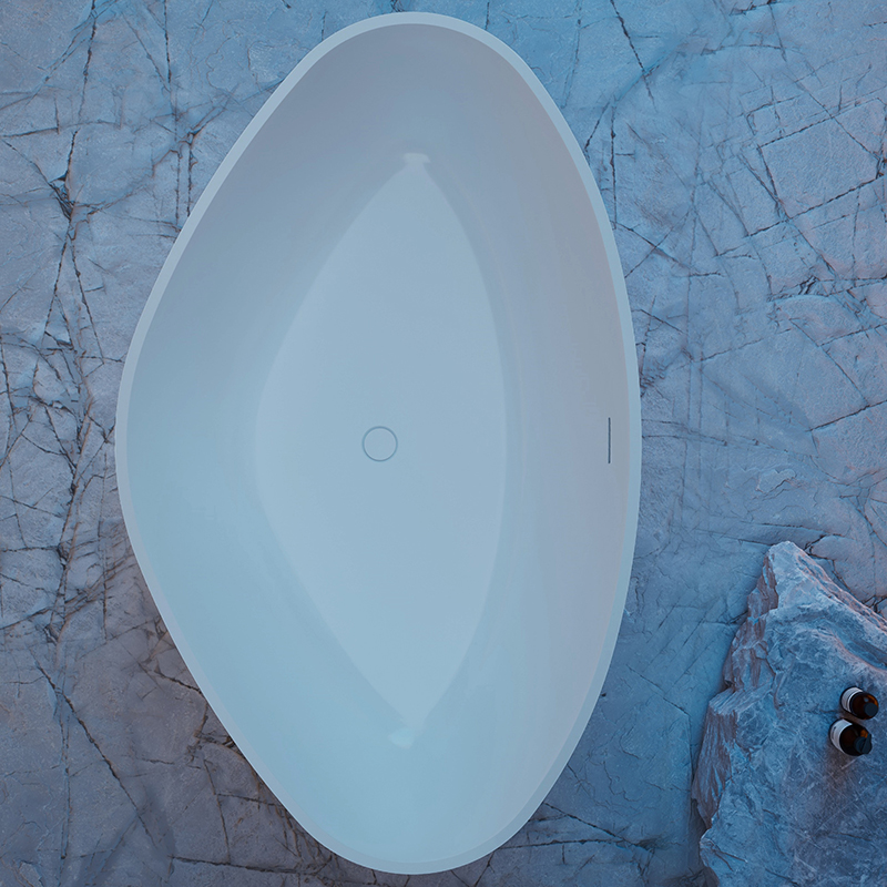 Hochwertige freistehende Badewanne mit fester Oberfläche im Großhandel XR-7902