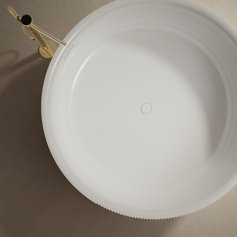 Popular Wholesale Designer Freestanding Round Acrylic Bathtub XY-3009