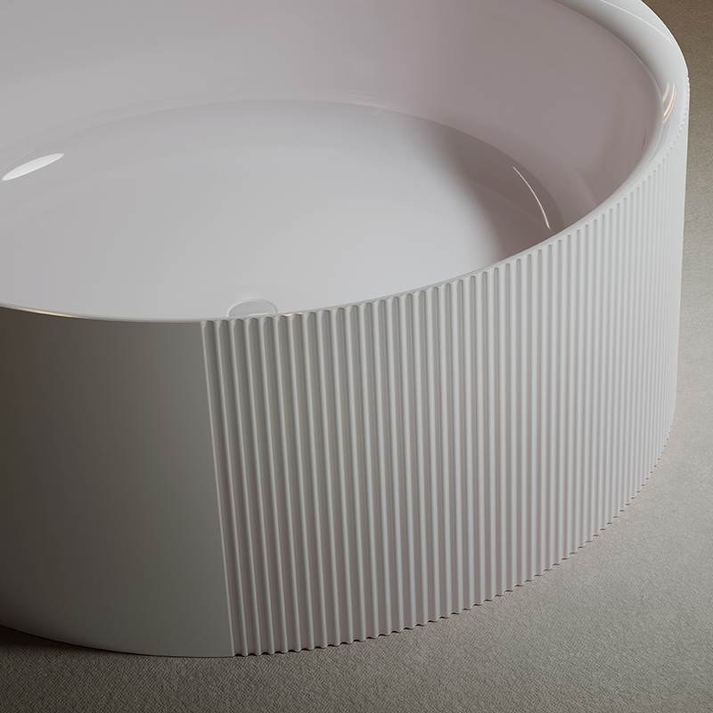 Popular Wholesale Designer Freestanding Round Acrylic Bathtub XY-3009