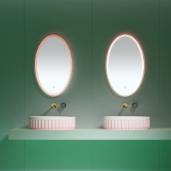 China Wholesale Factory Gradient Color Artificial Stone Counter Top Basin TW-A817