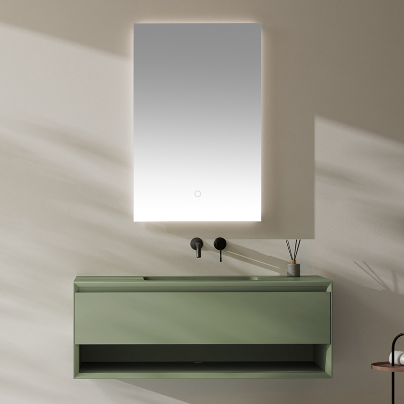 Popular Wholesale Designer Wall Hung Bathroom Vanity Set With Undercounter Sink XV-5980