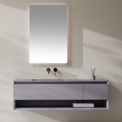 Factory Supply Quality Assurance Floating Bathroom Vanity With Mirror XV-5983