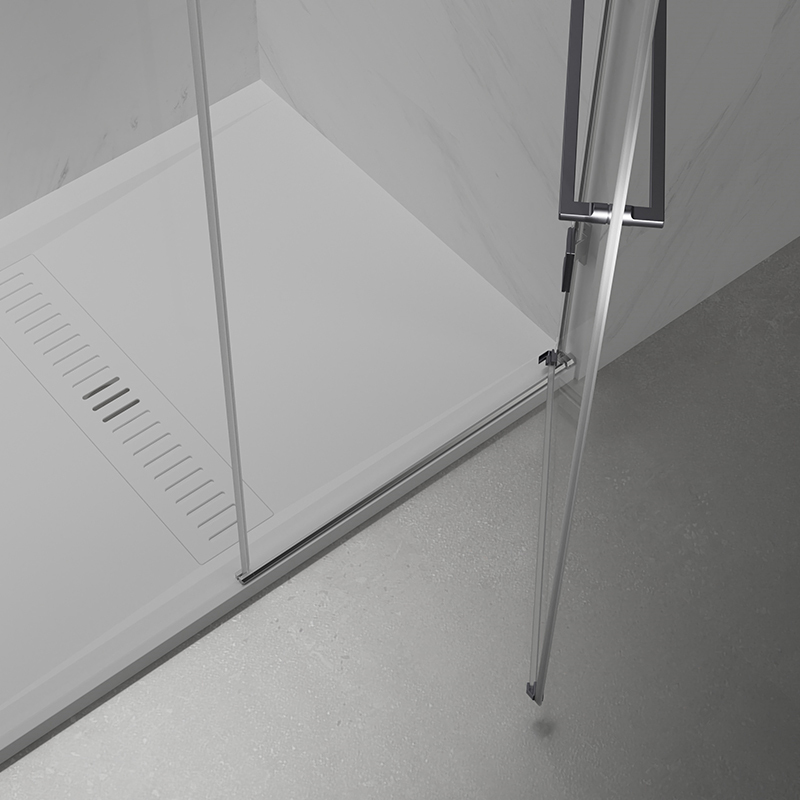 Hochwertige, einzigartige Design-Duschkabine mit Scharnier und schmaler Nischenform TW09-KS-21