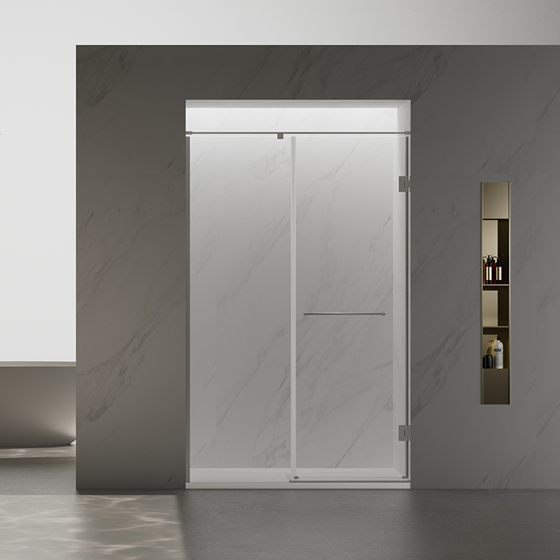 Hochwertige, einzigartige Design-Duschkabine mit Scharnier und schmaler Nischenform TW09-KS-21