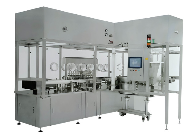 Vial Liquid Filling and Sealing Machine