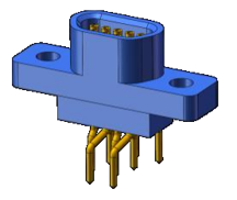 J30 straight PCB series