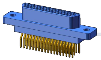 J30 straight PCB N-J series