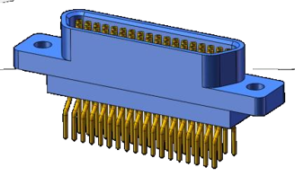 J30 straight PCB N-J series