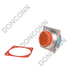 MS27497 Wall Flange Receptacle(rear)