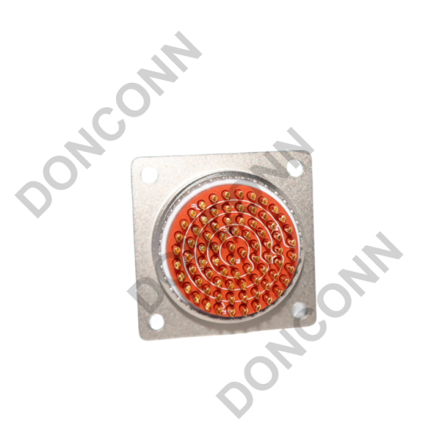 MS27497 Wall Flange Receptacle(rear)