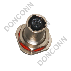 MS27472 Wall Flange Receptacle(front)