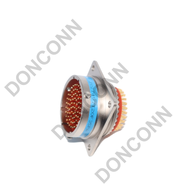 MS27497 Wall Flange Receptacle(rear)