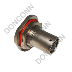 MS27472 Wall Flange Receptacle(front)