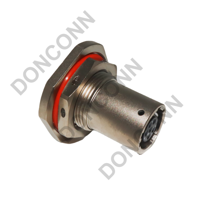 MS27472 Wall Flange Receptacle(front)