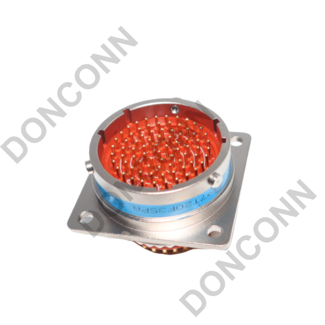 MS27497 Wall Flange Receptacle(rear)