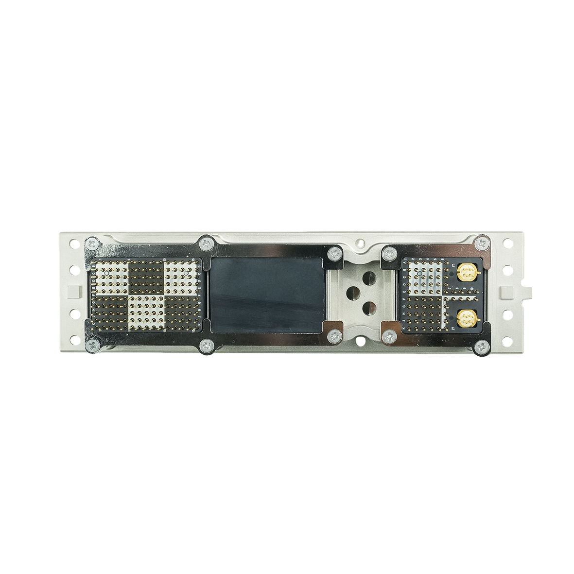 S6F2ZPB20220 S6 series nickel-plated high-performance optical fiber receptacle
