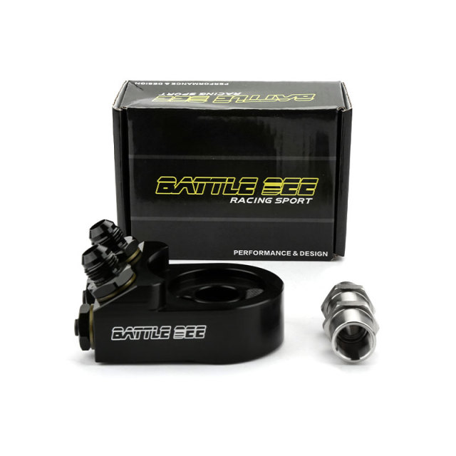 BATTLE BEE BB-OFA-005 Universal Thermostat Engine Oil Cooler Adapter M20x1.5 3/4-16UNF