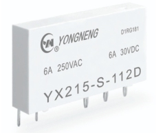 Ultra-thin Industrial Relay YX215