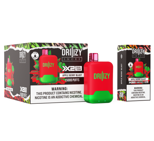 DRIIIZY X2 15000 Dual Tank Disposable-Apple Berry Blast