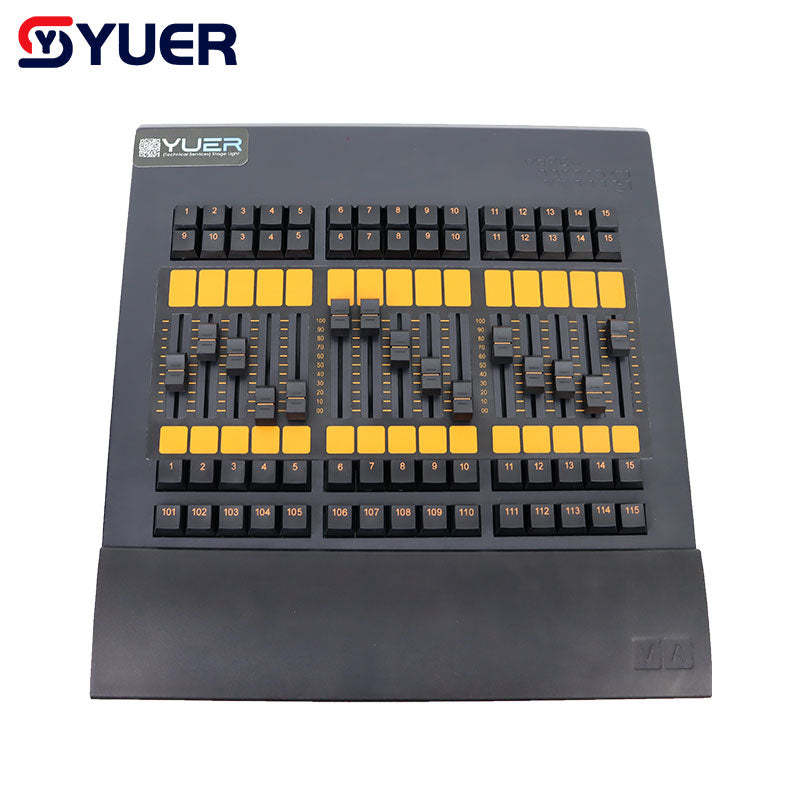 YUER™️ Console On 2 MA Pc Fader Wing DJ Disco Stage Light 512DMX Controller For Party Club Music Bar Disco Lighting Control Equipment