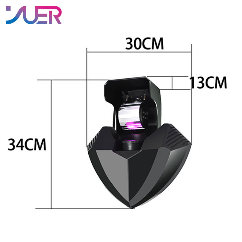 YUER 2R 180W Wizard Beam Gobo Rotate Roller Scanning Light Dmx512 Stage Effect Lighting For Dj Disco Party Club Christmas Show ACME