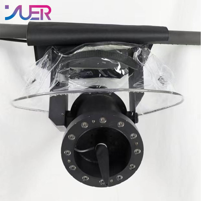 YUER 2000W Wireless Remote Control LED Snow Machine /Snow Making Machine Snowflake Maker for Christmas Wedding Party Stage Effects