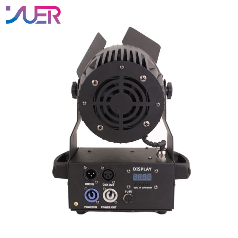 YUER COB Stage Light 200w RGBW 4IN1 Led Spot Light for Night club Party spot par light