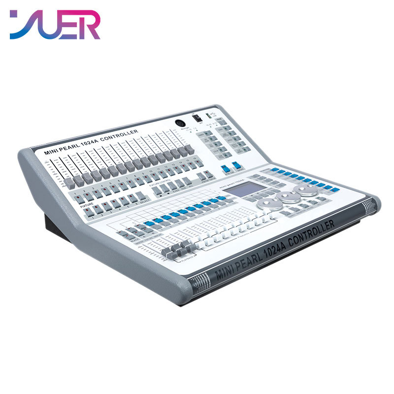 YUER Professional Stage Controller DMX Mini Pearl 1024A Controller Lighting DMX512 Controller for DJ Wedding Bar Stage Lighting