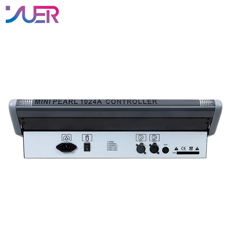 YUER Professional Stage Controller DMX Mini Pearl 1024A Controller Lighting DMX512 Controller for DJ Wedding Bar Stage Lighting