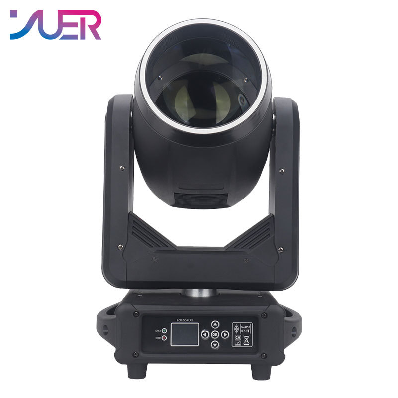 YUER™️ New 371W Beam Spot Moivng Head Light With Aperture Rainbow Prism Effect DMX512 DJ Disco Party Xmas Nightclub Stage Effects Lamp