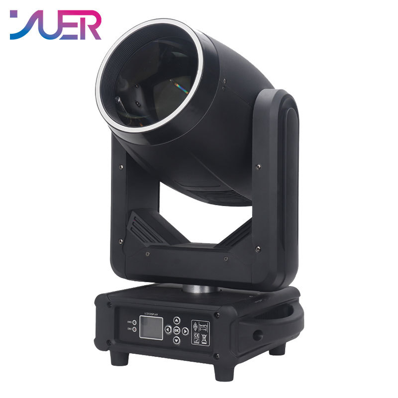YUER™️ New 371W Beam Spot Moivng Head Light With Aperture Rainbow Prism Effect DMX512 DJ Disco Party Xmas Nightclub Stage Effects Lamp