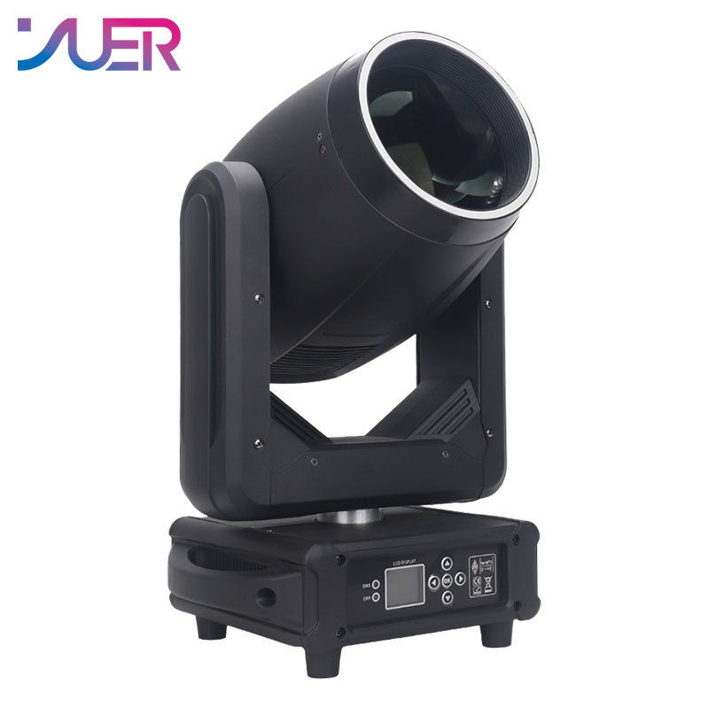 YUER™️ New 371W Beam Spot Moivng Head Light With Aperture Rainbow Prism Effect DMX512 DJ Disco Party Xmas Nightclub Stage Effects Lamp