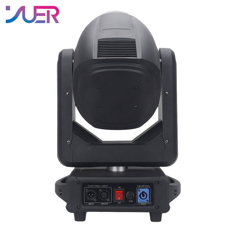 YUER™️ New 371W Beam Spot Moivng Head Light With Aperture Rainbow Prism Effect DMX512 DJ Disco Party Xmas Nightclub Stage Effects Lamp