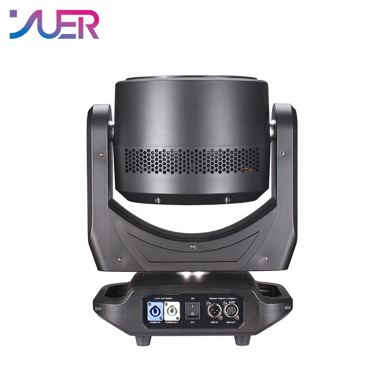 YUER LED 19x40W RGBW Bee Eye Beam Zoom Wash Effect With Light Strip Circle Rotate Professional Moving Head Stage Lighting Dj Disco