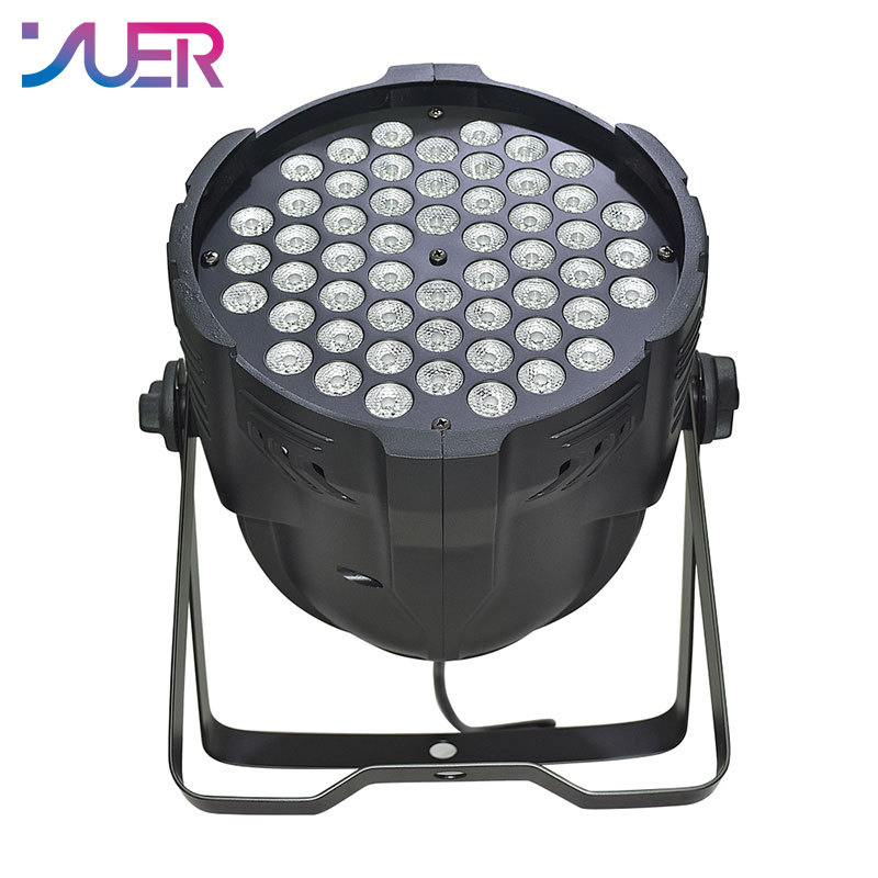 YUER 54x3W RGB LED Par Light Stage Effect Lighting For Sound Party Disco DJ Club