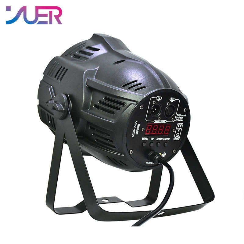 YUER 54x3W RGB LED Par Light Stage Effect Lighting For Sound Party Disco DJ Club
