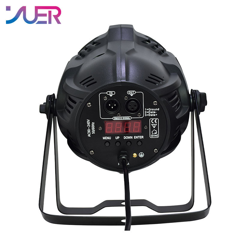 YUER 54x3W RGB LED Par Light Stage Effect Lighting For Sound Party Disco DJ Club