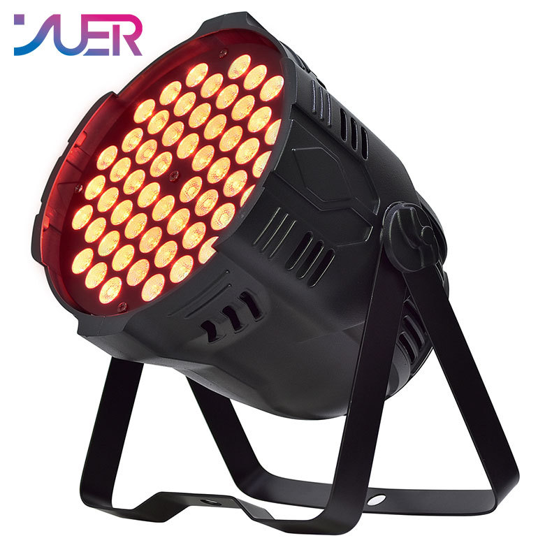 YUER 54x3W RGB LED Par Light Stage Effect Lighting For Sound Party Disco DJ Club
