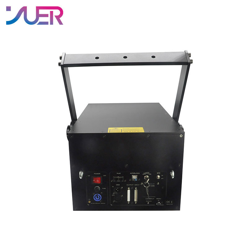 YUER New Professional 30K 40W RGB Animation Laser Light DMX ILDA Christmas DJ Disco Club Bar Party Ball Light Show Effect Projector