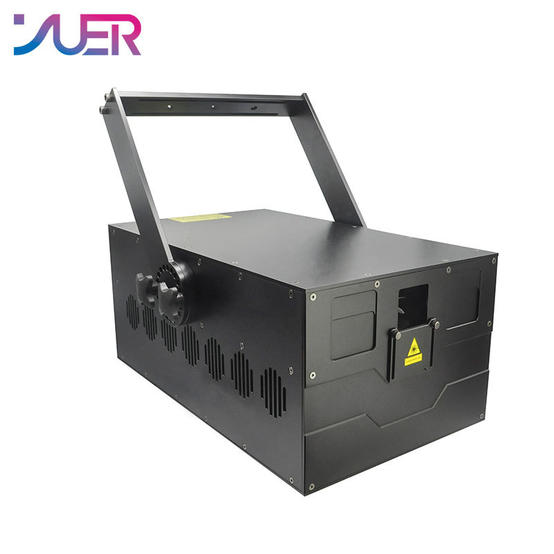 YUER New Professional 30K 40W RGB Animation Laser Light DMX ILDA Christmas DJ Disco Club Bar Party Ball Light Show Effect Projector