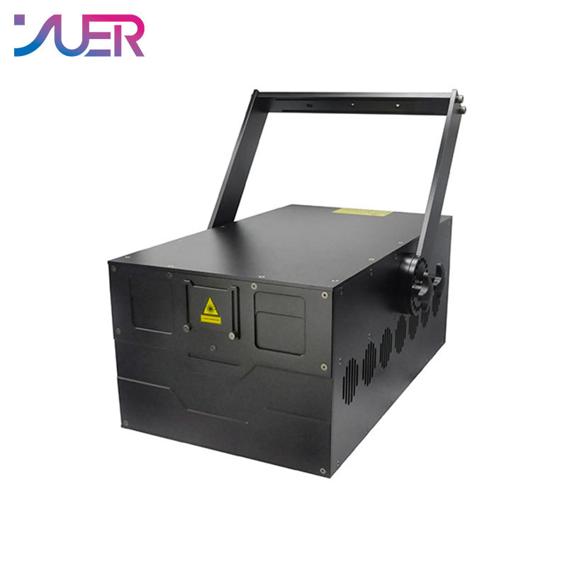 YUER New Professional 30K 40W RGB Animation Laser Light DMX ILDA Christmas DJ Disco Club Bar Party Ball Light Show Effect Projector