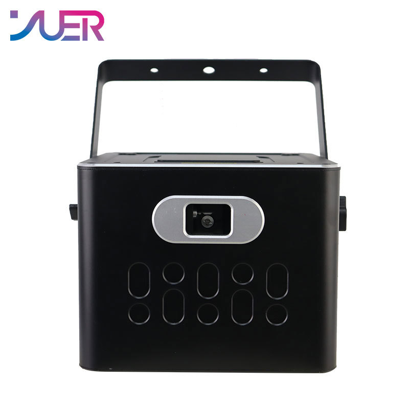 YUER NEW Mold 12W RGB Laser Light ILDA DMX Animation Beam Scanner Stage Laser Projector Dj Disco Party Christmas Stage Effect Lights