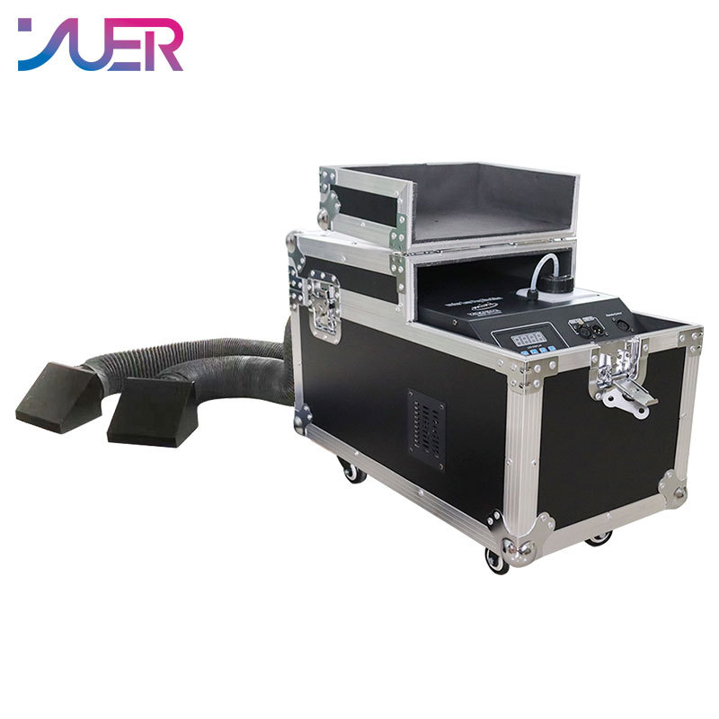 YUER New 2000W Low Lying Fog Machine Water Smoke Machine Effect Equipment Performance DJ Wedding Party Club Stage Water Mist Machine