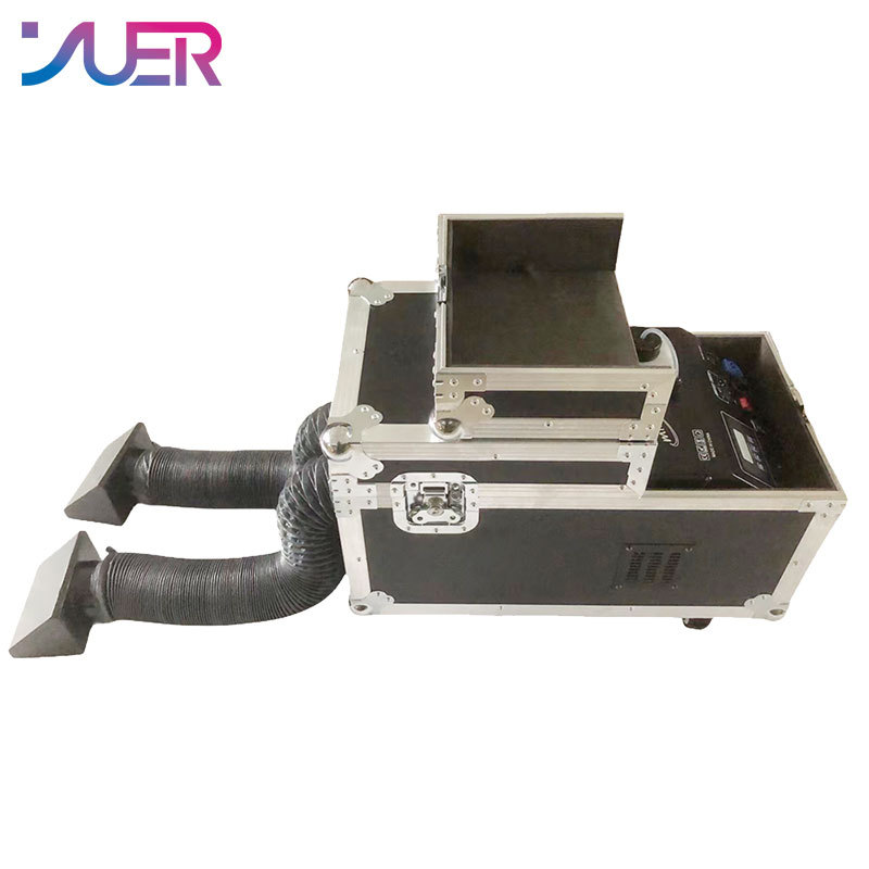 YUER New 2000W Low Lying Fog Machine Water Smoke Machine Effect Equipment Performance DJ Wedding Party Club Stage Water Mist Machine