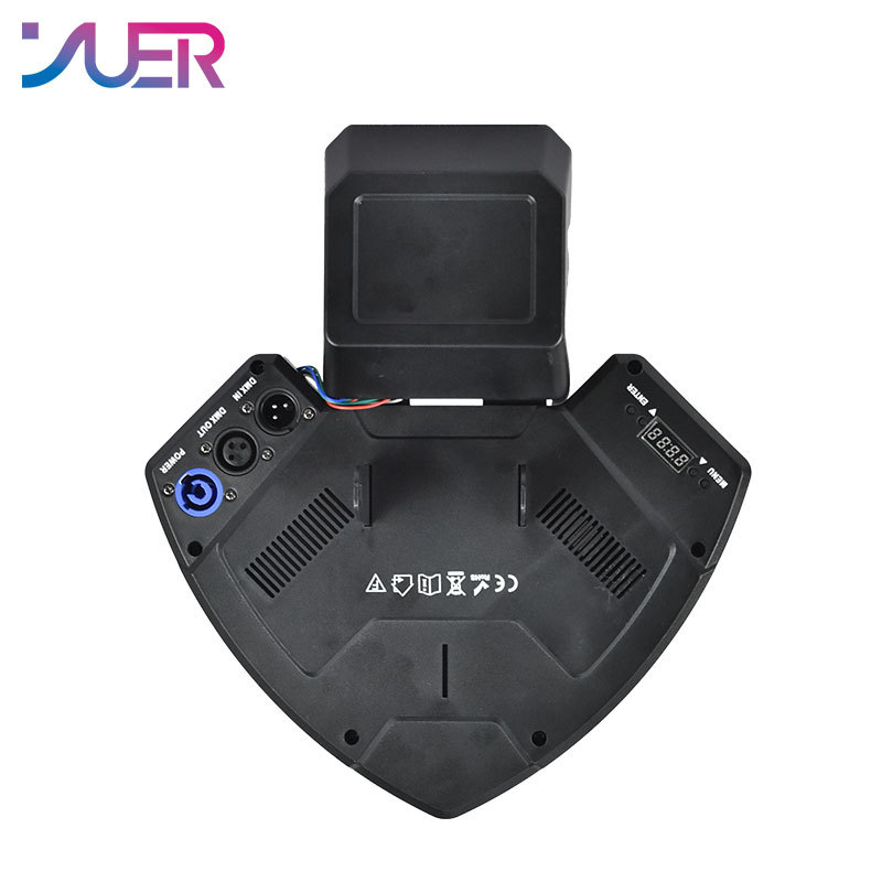 YUER LED 100W Gobo Wizard Beam Effect Reflection Lens Rotating Pattern DMX512 Music Control Stage Lighting For Dj Disco Dance Club
